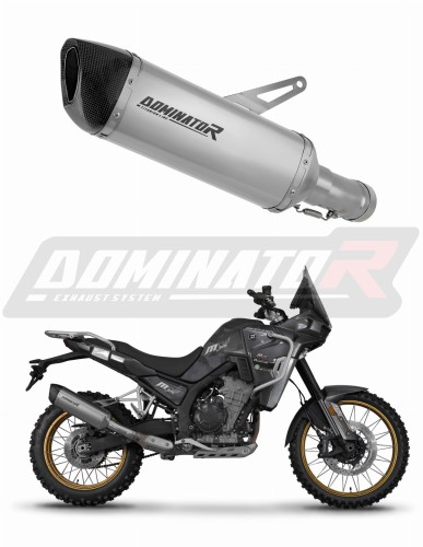 escape silenciador DOMINATOR titanio HP6 compatible con la motocicleta Kove 800 X Pro Adventure 2023  2026