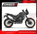 escape silenciador DOMINATOR MX negro compatible con la motocicleta Kove 800 X Pro Adventure 2023  2026 4