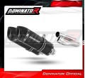 escape silenciador DOMINATOR HP1 negro compatible con la motocicleta Ducati MONSTER 900 1993  2004 2