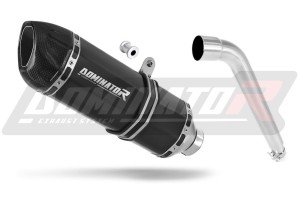 Honda XL 125 V VARADERO 2001 - 2006 Silenciador Escape HP1 NEGRO + dB killer