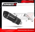 escape silenciador DOMINATOR HP1 negro compatible con la motocicleta Honda CB 500 1993  2003 2