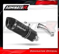 exhaust muffler DOMINATOR HP1 BLACK fits to Honda CB 500 F 2016  2019 2
