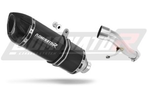 Honda CBF 500 2004 - 2005 Silenciador Escape HP1 NEGRO + dB killer