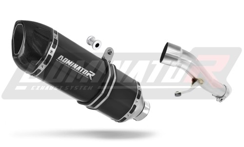exhaust muffler DOMINATOR HP1 BLACK fits to Honda CBF 500 2004  2005