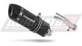 escape silenciador DOMINATOR HP1 negro compatible con la motocicleta Honda CBR 500 R 2013  2015