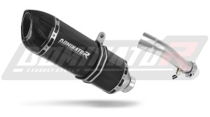 Honda CBR 500 R 2013 - 2015 Silenciador Escape HP1 NEGRO + dB killer