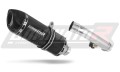 escape silenciador DOMINATOR HP1 negro compatible con la motocicleta Honda CBR 600 F2 / F3 1991  1998