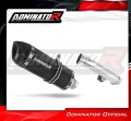 escape silenciador DOMINATOR HP1 negro compatible con la motocicleta Honda CBR 600 F2 / F3 1991  1998 2