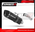exhaust muffler DOMINATOR HP1 BLACK fits the motorcycle Honda CBR 600F PC41 2011   2015 2