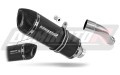 escape silenciador DOMINATOR homologado HP1 negro compatible con la motocicleta Honda CBR 600F PC41 2011  2015