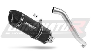Honda XL 600 V TRANSALP 1987 - 2000 Silenciador Escape HP1 NEGRO + dB killer