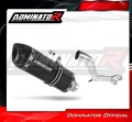 wydech tłumik DOMINATOR HP1 CZARNY pasujący do motocykla Honda NT 650 V DEAUVILLE RC47 1998 - 2005 2
