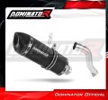 exhaust muffler DOMINATOR HP1 BLACK fits to Honda XL 700 V TRANSALP 2008  2014 2