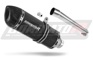 Honda XRV 750 AFRICA TWIN 1996 - 2003 RD07A Silenciador Escape HP1 NEGRO + dB killer