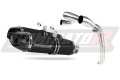 escape silenciador DOMINATOR HP1 negro compatible con la motocicleta Honda VFR 800 V TEC 2002  2013
