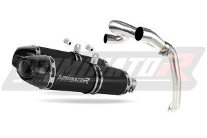 Honda VFR 800 V TEC 2002 - 2013 Silenciador Escape HP1 NEGRO + dB killer