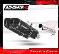 escape silenciador DOMINATOR HP1 negro compatible con la motocicleta Honda CBF 1000 2006  2009 2