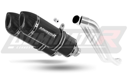 escape silenciador DOMINATOR HP1 negro compatible con la motocicleta Honda XL 1000 V VARADERO 1999  2016 2