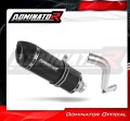 escape silenciador DOMINATOR HP1 negro compatible con la motocicleta Honda VFR 1200 F 2010  2018 2