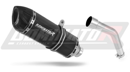 exhaust muffler DOMINATOR HP1 BLACK fits to Kawasaki KLE 500 1991 2007