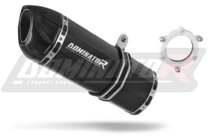 Kawasaki ZX6R 1995 - 1997 Silenciador Escape HP1 NEGRO + dB killer