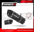 exhaust muffler DOMINATOR homologated road legal HP1 BLACK fits the motorcycle Kawasaki ZX6R 1998   2002 3