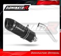 escape silenciador DOMINATOR HP1 negro compatible con la motocicleta Kawasaki ZX6R 636 2003  2004 2