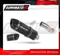 escape silenciador DOMINATOR homologado HP1 negro compatible con la motocicleta Kawasaki Z 900 2017  2019 2