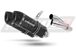 Kawasaki Z1000SX 2010 - 2013  Silenciador Escape HP1 NEGRO + dB killer