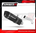 escape silenciador DOMINATOR HP1 negro compatible con la motocicleta Kawasaki ZX10R 2004  2005 2
