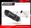 escape silenciador DOMINATOR HP1 negro compatible con la motocicleta Kawasaki ZX10R 2008  2010 2