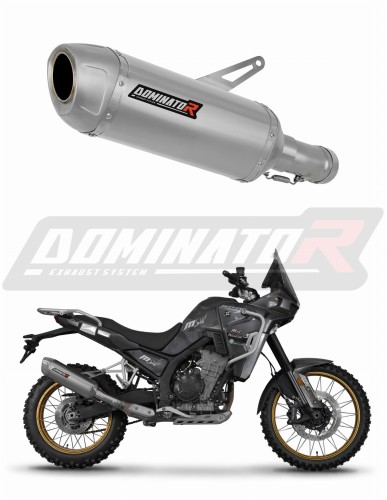 escape silenciador DOMINATOR S6 compatible con la motocicleta Kove 800 X Pro Adventure 2023  2026 5