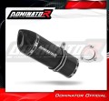 escape silenciador DOMINATOR HP1 negro compatible con la motocicleta Kawasaki ZRX 1200 2001  2007 2