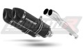 exhaust muffler DOMINATOR HP1 BLACK fits to Kawasaki ZZR 1400 2006  2011