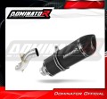 escape silenciador DOMINATOR HP1 negro compatible con la motocicleta KTM LC4 620 1998  1999 2