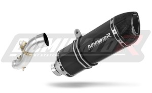 KTM LC4 660 SMC 2003 - 2004 Silenciador Escape HP1 NEGRO + dB killer