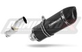 escape silenciador DOMINATOR HP1 negro compatible con la motocicleta KTM 690 SMC 2008  2011