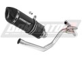 escape silenciador DOMINATOR HP1 negro compatible con la motocicleta Yamaha XT 660 R 2004  2014