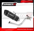 escape silenciador DOMINATOR HP1 negro compatible con la motocicleta Yamaha XT 660 R 2004  2014 2