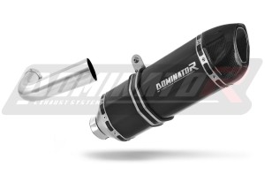Moto Guzzi BREVA 1100 Silenciador Escape HP1 NEGRO + dB killer