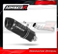 escape silenciador DOMINATOR HP1 negro compatible con la motocicleta MuZ MZ SKORPION 660 1994  2003 2