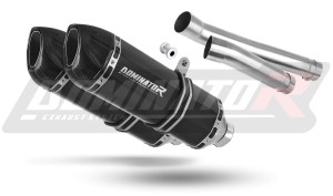 MuZ MZ 1000 S 2004 - 2007 Silenciador Escape HP1 NEGRO + dB killer