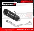 complete exhaust system with muffler DOMINATOR Full System HP1 BLACK fits to Suzuki GSX R 125 2017  2019 2