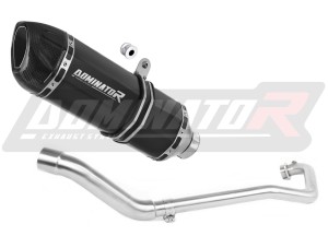Suzuki GSX S 125 2017 - 2019 Sistema de escape Colector Silenciador HP1 NEGRO + dB killer