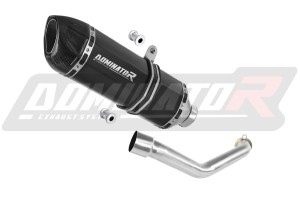 Suzuki BURGMAN 400 1998 - 2002 Silenciador Escape HP1 NEGRO + dB killer