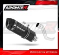 escape silenciador DOMINATOR HP1 negro compatible con la motocicleta Suzuki XF 650 Freewind 1997  2003 2