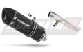 escape silenciador DOMINATOR HP1 negro compatible con la motocicleta Suzuki GSF BANDIT 750 1995  1999