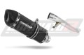 escape silenciador DOMINATOR HP1 negro compatible con la motocicleta Suzuki GSX 750 INAZUMA 1997  2003