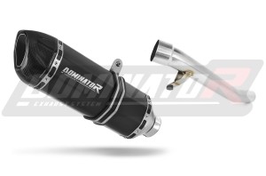 Suzuki GSX 750 INAZUMA 1997 - 2003 Silenciador Escape HP1 NEGRO + dB killer