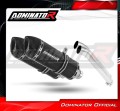 exhaust muffler DOMINATOR HP1 BLACK fits to Suzuki DL 1000 V Strom 2002  2011 2